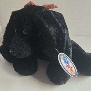 Mary Meyer Flip Flops Black Lucky Lab Rare Plush NWT Vintage 1999